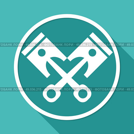 Piston icon. Стоковая иллюстрация, агентство Ingram Publishing / Фотобанк Лори