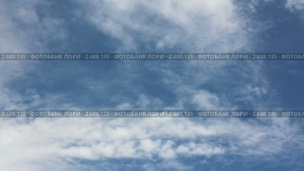 Плывущие облака. Таймлапс. Стоковое видео, видеограф Михаил Коханчиков / Фотобанк Лори