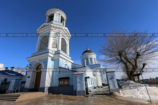 Покровский кафедральный собор. Город Воронеж (2019 год). Стоковое фото, фотограф Алексей Гусев / Фотобанк Лори
