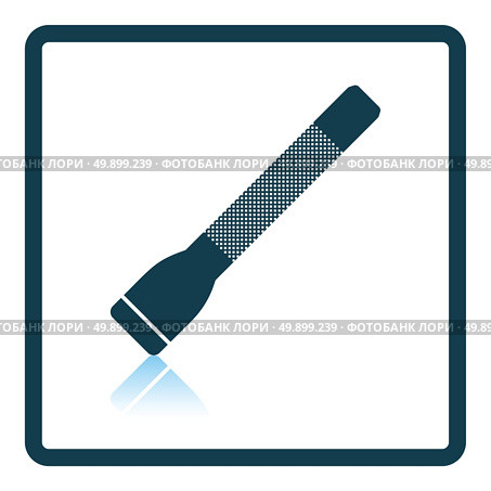 Police flashlight icon. Shadow reflection design. Vector illustration. Стоковая иллюстрация, агентство Ingram Publishing / Фотобанк Лори