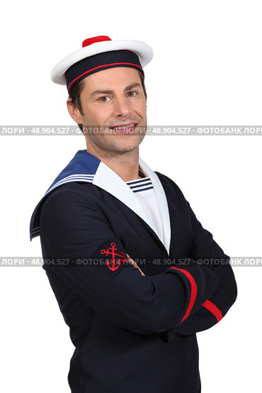 portrait of a sailor. Стоковое фото, агентство Ingram Publishing / Фотобанк Лори