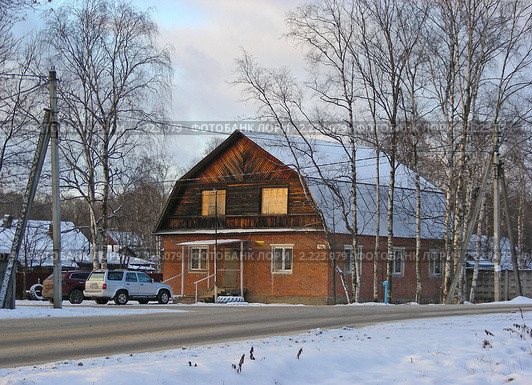 Поселок Ашукино Пушкинского района Московской области (2010 год). Стоковое фото, фотограф lana1501 / Фотобанк Лори