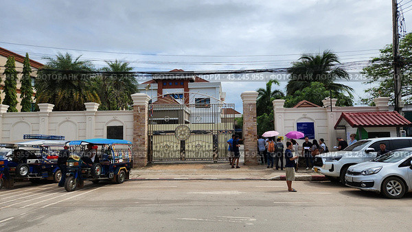 Посольство Таиланда (Embassy of Thailand). Район Сисаттанак (Sisattanak). Вьентьян. Лаос (2024 год). Редакционное фото, фотограф lana1501 / Фотобанк Лори