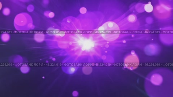 Праздничный фон с розовым и фиолетовым боке создает мечтательную и мистическую атмосферу. Фон для поздравлений с Днем рождения, Новым годом, Рождеством. Стоковое AI-видео, аниматор Анжелика Самсонова / Фотобанк Лори