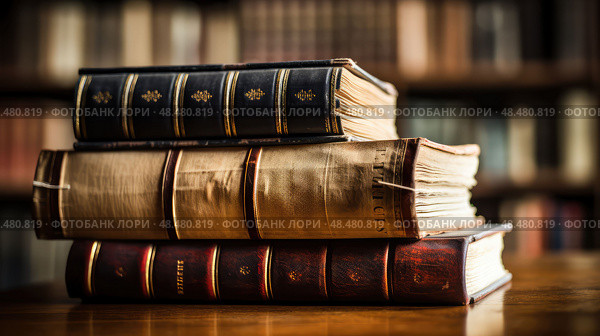 precedent legal books ai generated. Стоковое AI-изображение, AI-художник Vectorwin / Фотобанк Лори