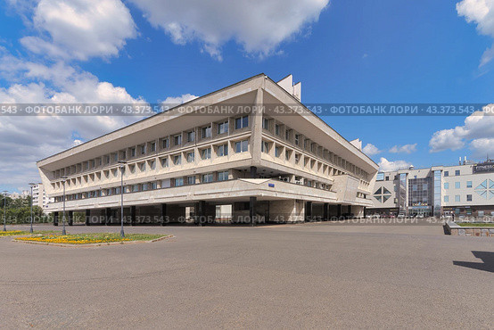 Префектура Зеленоградского административного округа города Москвы. Небо, облака (2024 год). Редакционное фото, фотограф Сергей Никифоров-Гордеев / Фотобанк Лори
