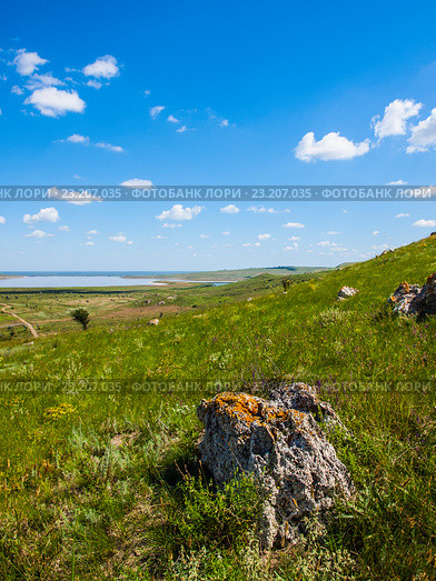 Природа вблизи озера Чокрак (2015 год). Стоковое фото, фотограф Светлана Овчинникова / Фотобанк Лори