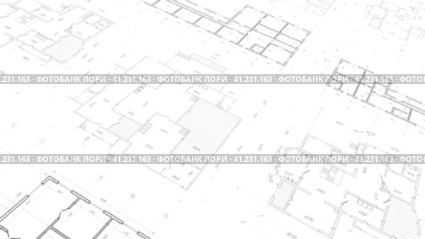 Проект плана дома .Архитектурный план .Инженерное проектирование . Стоковое видео, видеограф Александр Трофимович / Фотобанк Лори