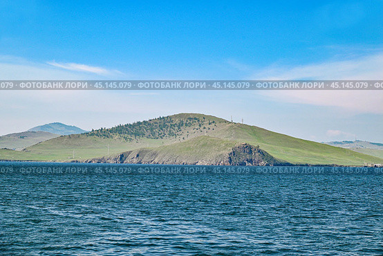 Пролив Ольхонские ворота. Озеро Байкал. Малое море. Стоковое фото, фотограф Александр Тараканов / Фотобанк Лори