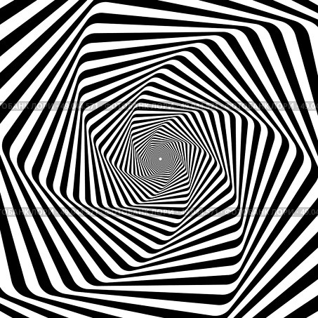 Psychedelic Hypnotic spiral. Стоковая иллюстрация, иллюстратор Максим Гребешков / Фотобанк Лори