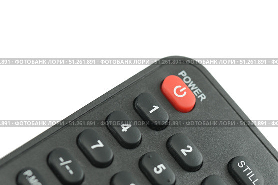 Пульт дистанционного управления на белом фоне. Remote control unit on a white background. Стоковое фото, фотограф Татьяна Д / Фотобанк Лори