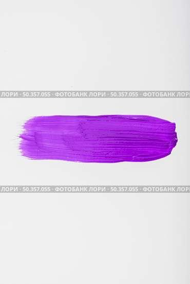 purple watercolor brush strokes with space your own text. Стоковое фото, агентство Ingram Publishing / Фотобанк Лори