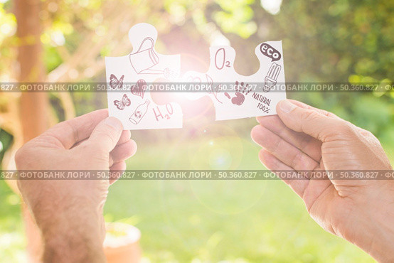 puzzle with enviroment. Стоковое фото, агентство Ingram Publishing / Фотобанк Лори