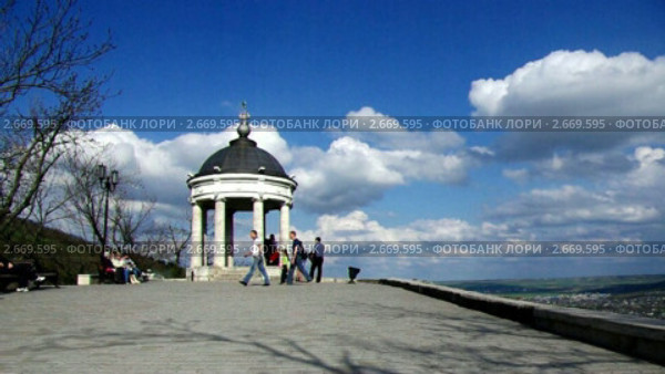 Пятигорск, "Эолова арфа" (памятник архитектуры 19-го века) (2011 год). Редакционное видео, видеограф Валерий Шилов / Фотобанк Лори