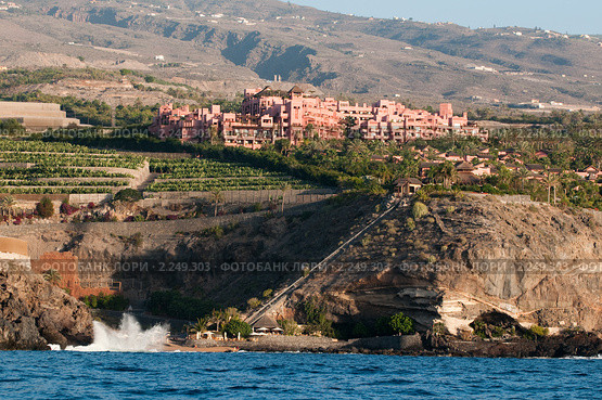 Пятизвездочный отель Abama Golf Resort, Канарские острова (2009 год). Редакционное фото, фотограф Алексей Зарубин / Фотобанк Лори