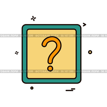 question mark ask icon vector design. Стоковая иллюстрация, агентство Ingram Publishing / Фотобанк Лори