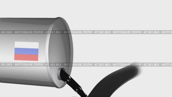 Разлив нефти из бочки, лежит на боку, долларовый дождь. Стоковая анимация, аниматор Vladislav_v / Фотобанк Лори