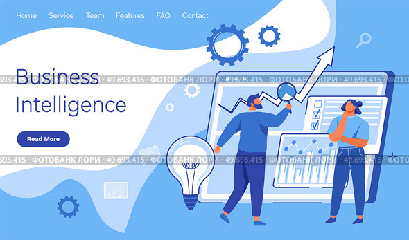 Reading report, survey concept. Man with magnifying glass looking for information in text document. Employee analyzes term of contract. Analysis data launch of new business project. Check startup data. Man with loupe looking for information in text document. Symbol of startup launch. Стоковая иллюстрация, агентство Ingram Publishing / Фотобанк Лори