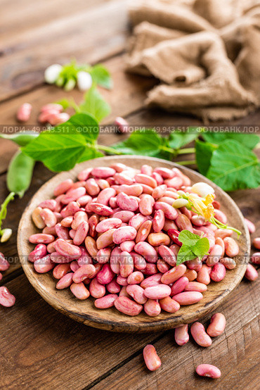 Red kidney beans. Haricot bean. Стоковое фото, агентство Ingram Publishing / Фотобанк Лори