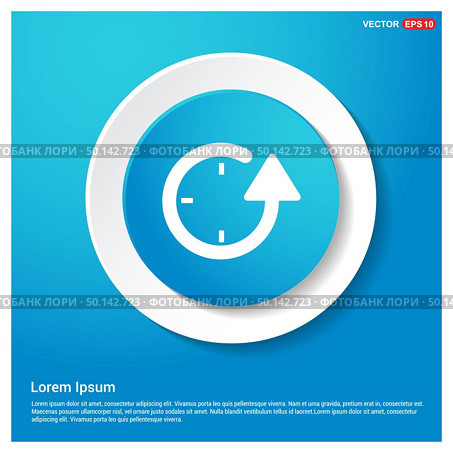 Repeat Clock Icon. Стоковая иллюстрация, агентство Ingram Publishing / Фотобанк Лори