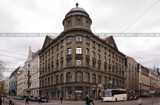 Рига, Крышьяна Барона 3, ретроспективизм (2015 год). Редакционное фото, фотограф Andrejs Vareniks / Фотобанк Лори