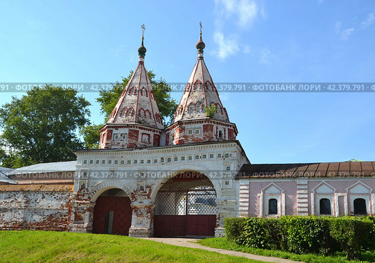 Ризоположенский женский монастырь в Суздале (2017 год). Стоковое фото, фотограф Светлана Корнякова / Фотобанк Лори