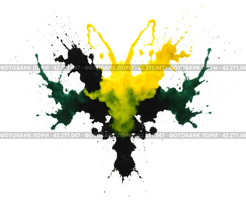 Rorschach test - a psychodiagnostic test for personality research. Generative AI. Стоковое AI-изображение, AI-художник Андрей Аркуша / Фотобанк Лори