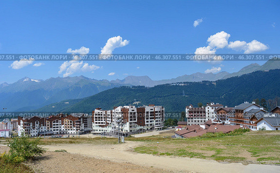 "Rosa Ski Inn" отель в горах. Редакционное фото, фотограф Наталья Романюк / Фотобанк Лори