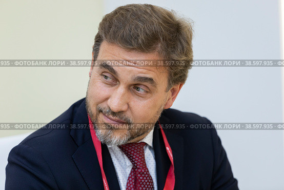 Россия. Санкт-Петербург. Дмитрий Павлов, президент ГК Колвэй Груп. Russia. Saint-Petersburg. Dmitry Pavlov, President of the Kolway Group. (2021 год). Редакционное фото, фотограф Алексей Смышляев / Фотобанк Лори