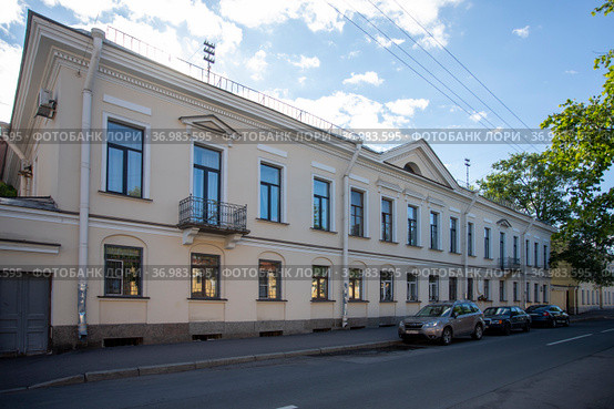 Россия. Санкт-Петербург. Дом Суворова наб. Крюкова канала (2021 год). Редакционное фото, фотограф Литвяк Игорь / Фотобанк Лори