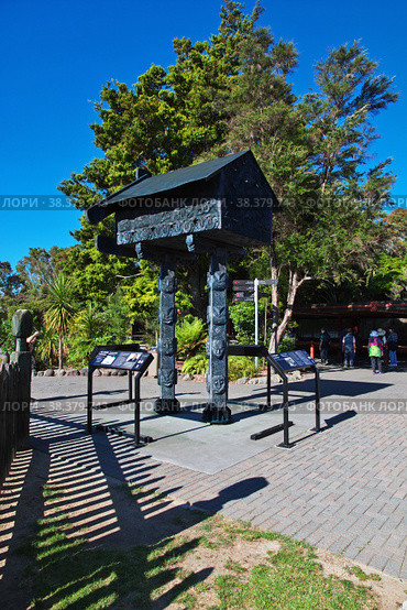 Rotorua, New Zealand - 16 Dec 2018: Thermal Park in Rotorua, New Zealand. Редакционное фото, фотограф Сергей Стрелков / Фотобанк Лори
