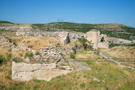 Руины крепости Каламита. Инкерман (2013 год). Стоковое фото, фотограф Виктор Карасев / Фотобанк Лори