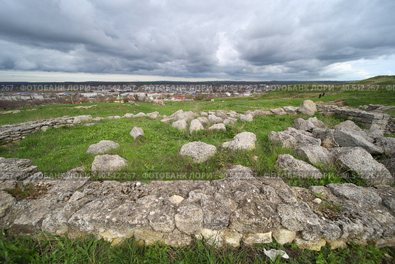Руины Пантикапея. Керчь. Крым (2023 год). Стоковое фото, фотограф Анна Зеленская / Фотобанк Лори