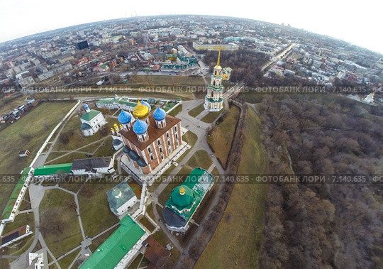 Рязанский Кремль (2014 год). Редакционное фото, фотограф Андрей Родионов / Фотобанк Лори