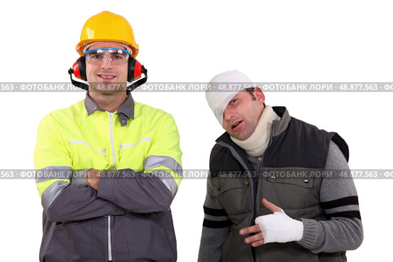 Safety in the workplace. Стоковое фото, агентство Ingram Publishing / Фотобанк Лори