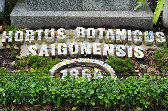 Saigon botanical garden in Latin (2014 год). Редакционное фото, фотограф Александр Подшивалов / Фотобанк Лори