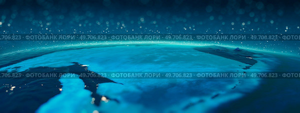 Sakhalin, Kamchatka and Kuril islands. Elements of this image furnished by NASA. 3d rendering. Sakhalin, Kamchatka and Kuril islands. Стоковое фото, агентство Ingram Publishing / Фотобанк Лори