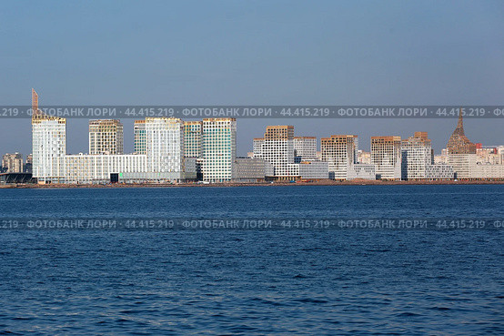 Санкт-Петербург. Жилой комплекс "Gloden City". (2024 год). Стоковое фото, фотограф Александр Тарасенков / Фотобанк Лори