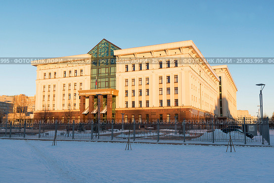 Санкт-Петербургский городской суд (новое здание) (2017 год). Стоковое фото, фотограф Александр Щепин / Фотобанк Лори