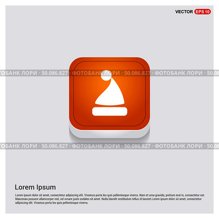 Santa Claus hat Icon. Стоковая иллюстрация, агентство Ingram Publishing / Фотобанк Лори
