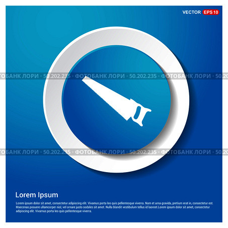 Saw Icon. Стоковая иллюстрация, агентство Ingram Publishing / Фотобанк Лори