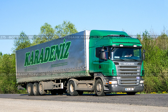 Scania R420 (2008 год). Редакционное фото, фотограф Art Konovalov / Фотобанк Лори