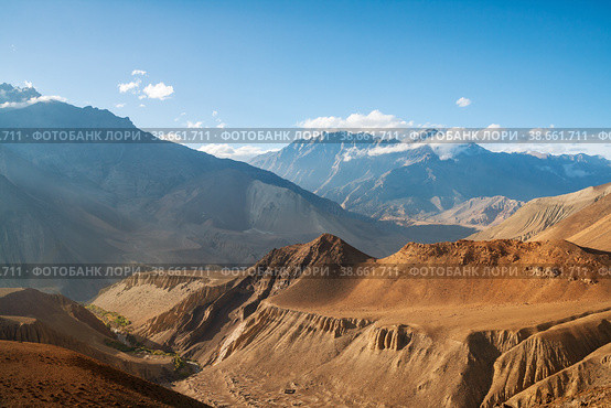Scenic mountain Himalayan landscape (2012 год). Стоковое фото, фотограф Юлия Бабкина / Фотобанк Лори