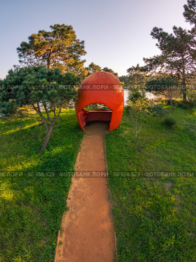 Scenic view of Bucaquinho Natural Park, Ovar, north of Portugal. Стоковое фото, агентство Ingram Publishing / Фотобанк Лори