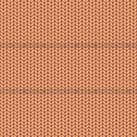 Seamless knitted pattern.  Seamless pattern can be used for wallpaper, pattern fills, web page background. Vector illustration. Стоковая иллюстрация, агентство Ingram Publishing / Фотобанк Лори