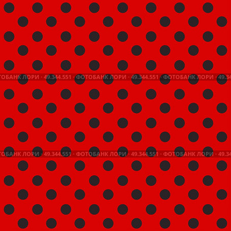 seamless Polka dot background. Стоковая иллюстрация, агентство Ingram Publishing / Фотобанк Лори