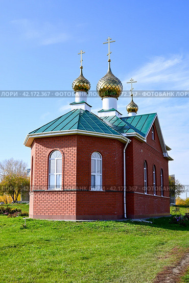 Село Пятково Тюменская область. Церковь Петра и Павла (2023 год). Стоковое фото, фотограф Александр Тараканов / Фотобанк Лори