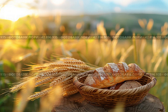 Shavuot, Pentecost is a holiday in Judaism. Стоковое AI-изображение, AI-художник Ирина Ручушкина / Фотобанк Лори