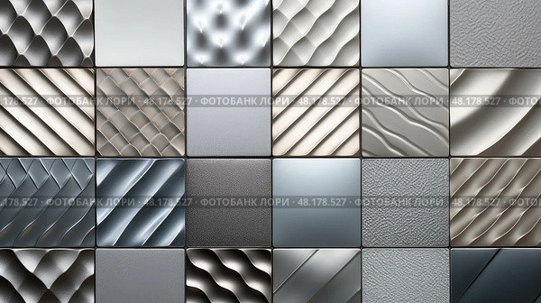 shimmering silver swatches ai generated. Стоковое AI-изображение, AI-художник Vectorwin / Фотобанк Лори