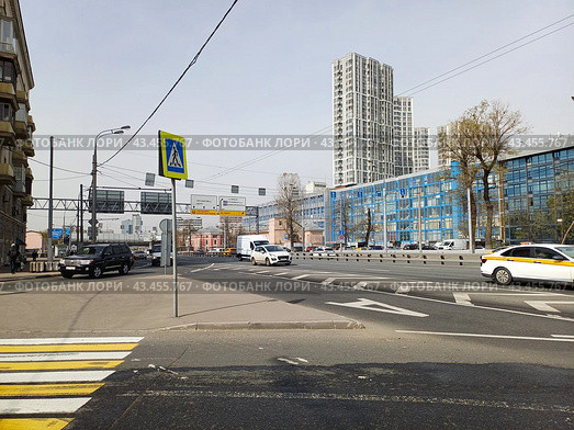 Шоссе Энтузиастов. Район Лефортово. Город Москва (2024 год). Редакционное фото, фотограф lana1501 / Фотобанк Лори